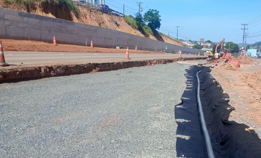 PR-160 readequação no trecho urbano de Imbaú