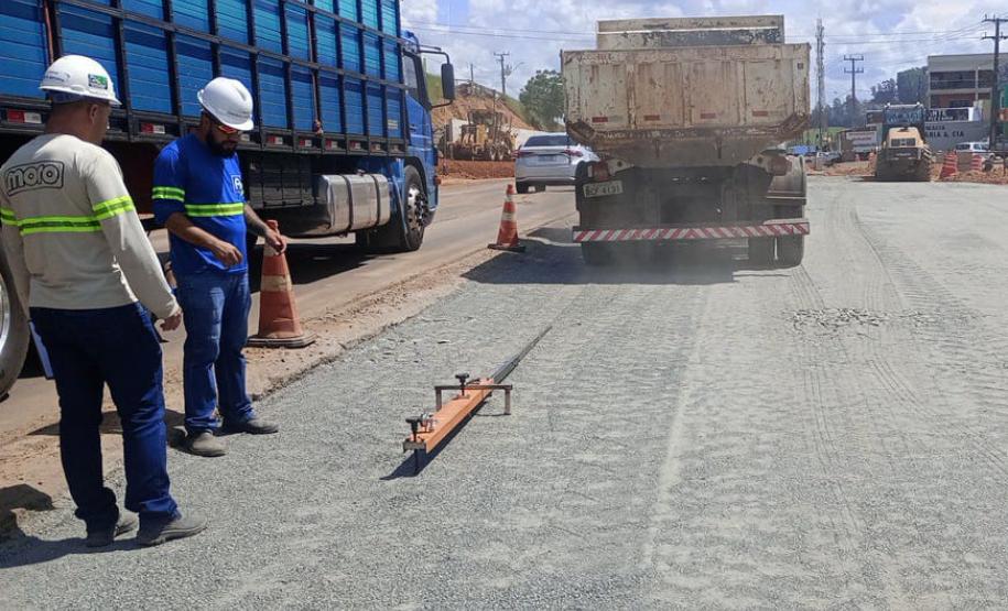 PR-160 readequação no trecho urbano de Imbaú