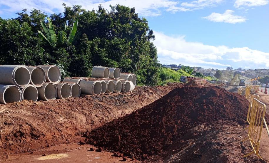 PR-160 nova trincheira em Telêmaco Borba