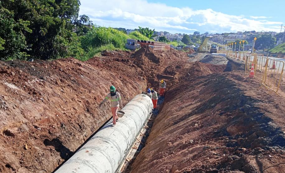 PR-160 nova trincheira em Telêmaco Borba