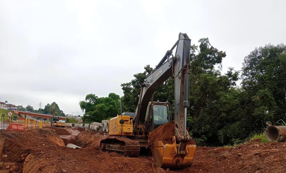 PR-160 nova trincheira em Telêmaco Borba