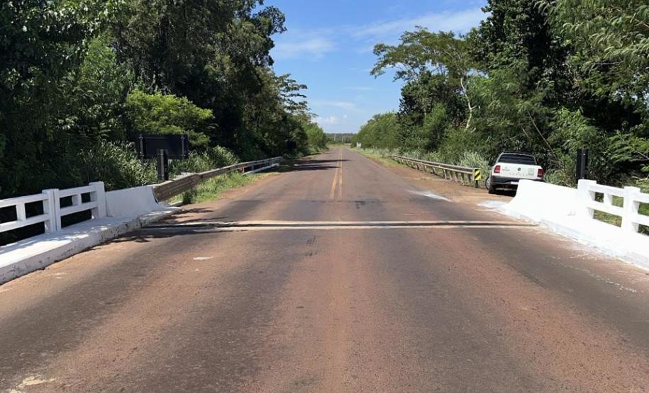 PR-492 ponte sobre o Rio Ivaí entre Rondon e Paraíso do Norte