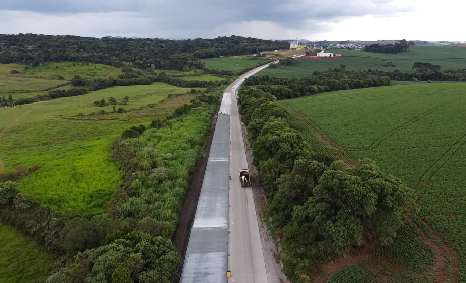 Whitetopping da PRC-280 entre Pato Branco e Clevelândia