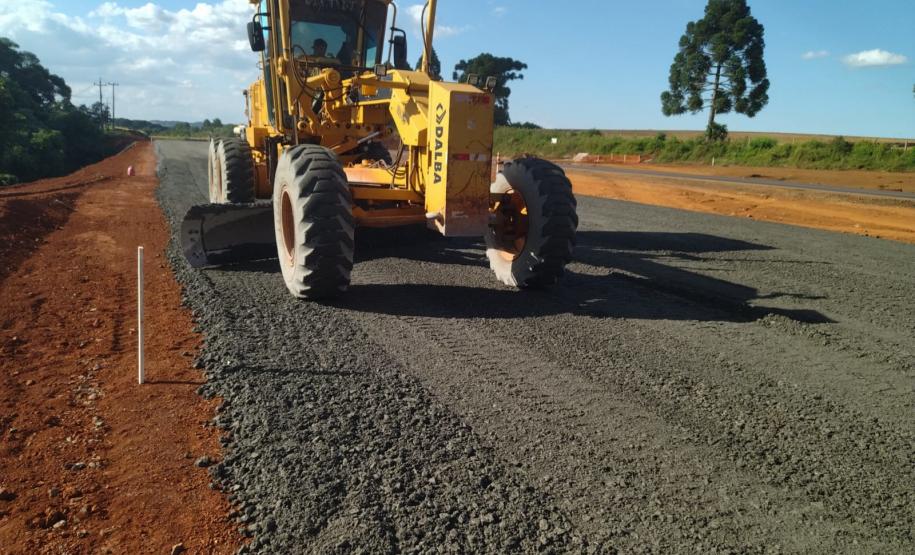 PRC-466 duplicação entre Guarapuava e Palmeirinha - Pavimentação