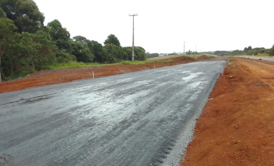 PRC-466 duplicação entre Guarapuava e Palmeirinha - Pavimentação
