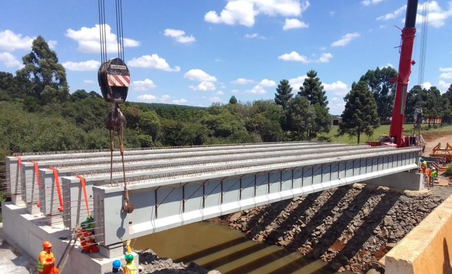 PRC-466 duplicação entre Guarapuava e Palmeirinha - Ponte Rio Coutinho