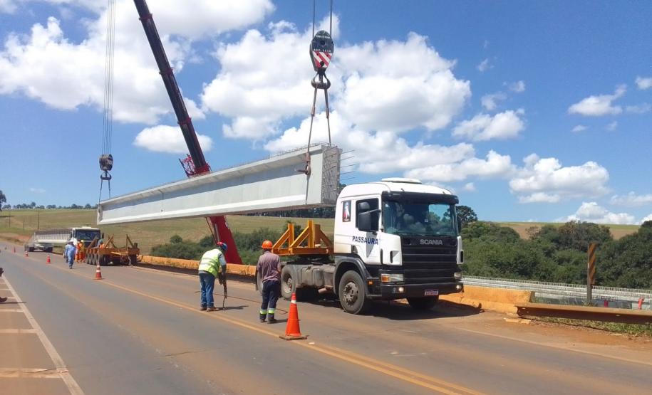 PRC-466 duplicação entre Guarapuava e Palmeirinha - Ponte Rio Coutinho