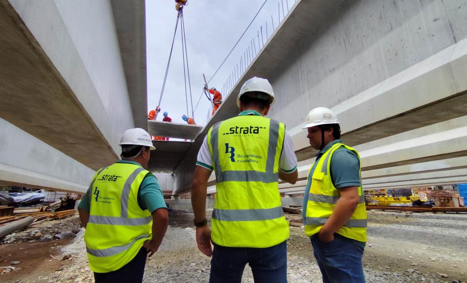 Ponte de Guaratuba chega a 44,2%