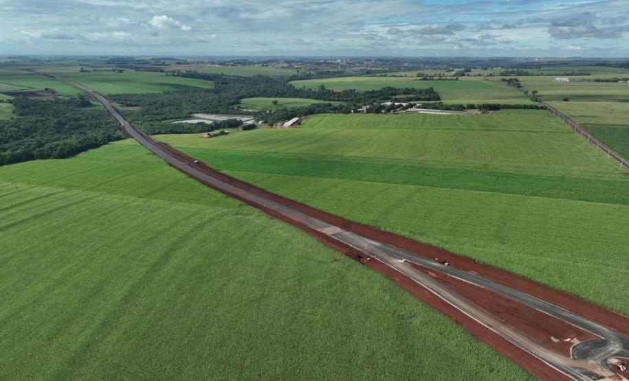 Contorno de Palotina em obras