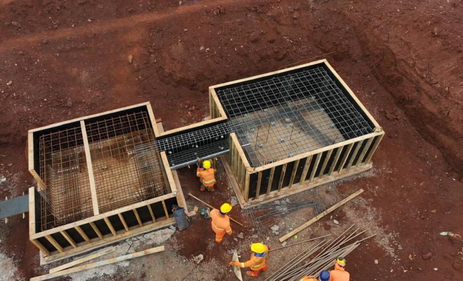 Contorno de Palotina em obras