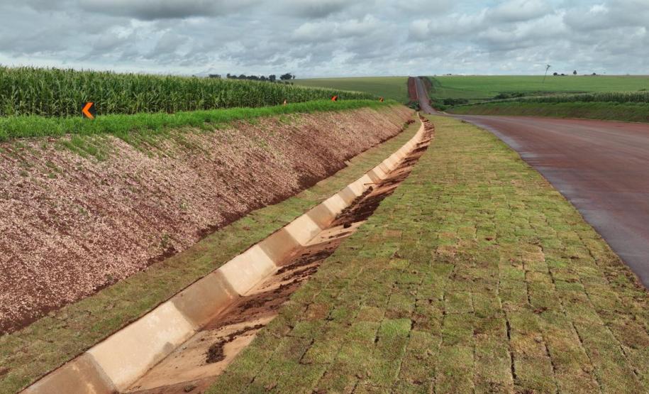 Contorno de Palotina em obras