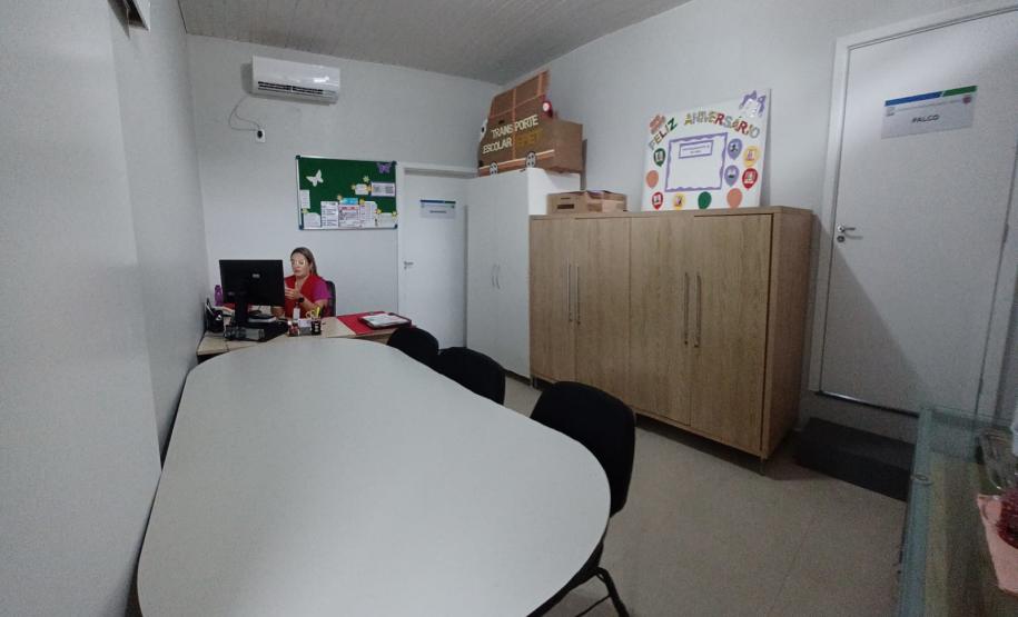 Sala de Apoio pedagógico da EPET Cascavel