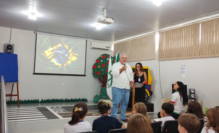 Evento de reinauguração da EPET Cascavel