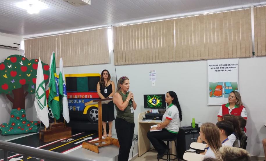 Evento de reinauguração da EPET Cascavel