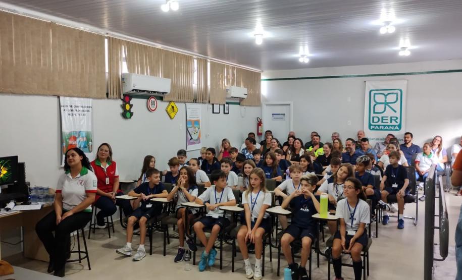 Evento de reinauguração da EPET Cascavel