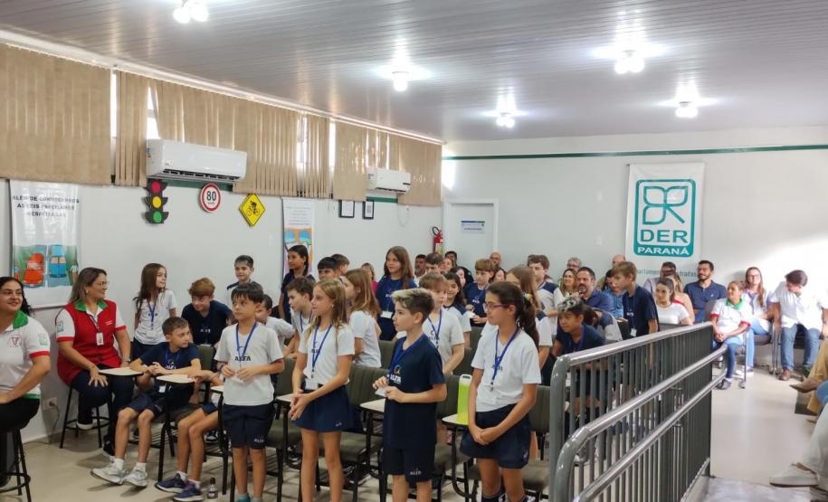 Evento de reinauguração da EPET Cascavel