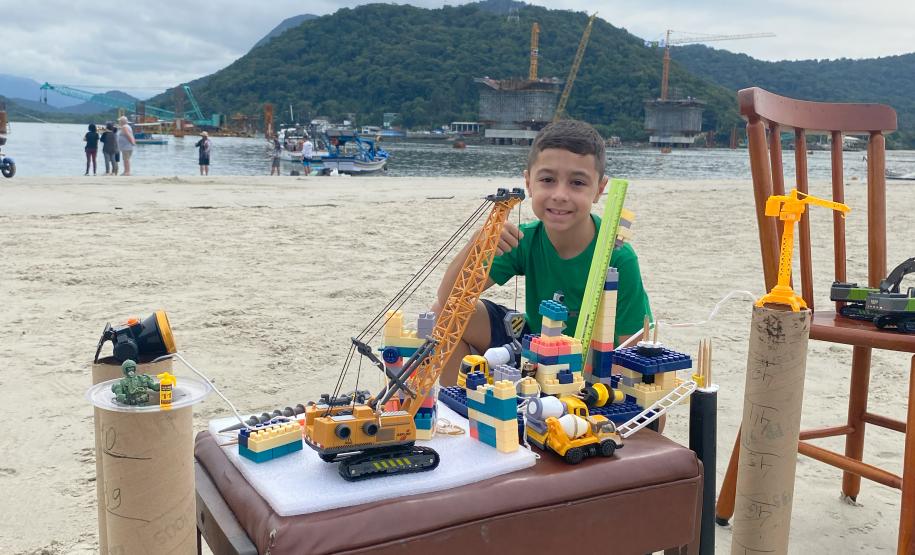 Felipe Benvinda Guszaki, de 7 anos, o “menino engenheiro”