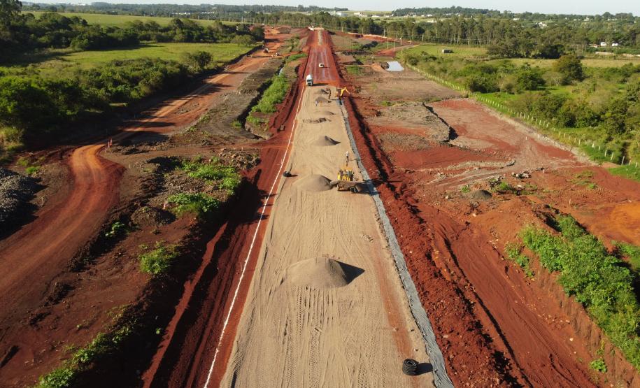 Eixo central da Perimetral Leste