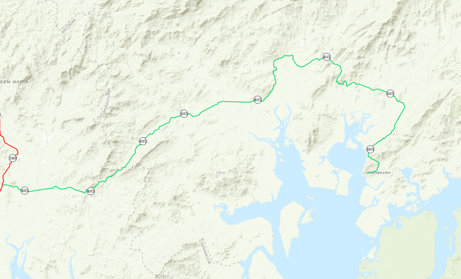 Estrada de Guaraqueçaba (PR-405)