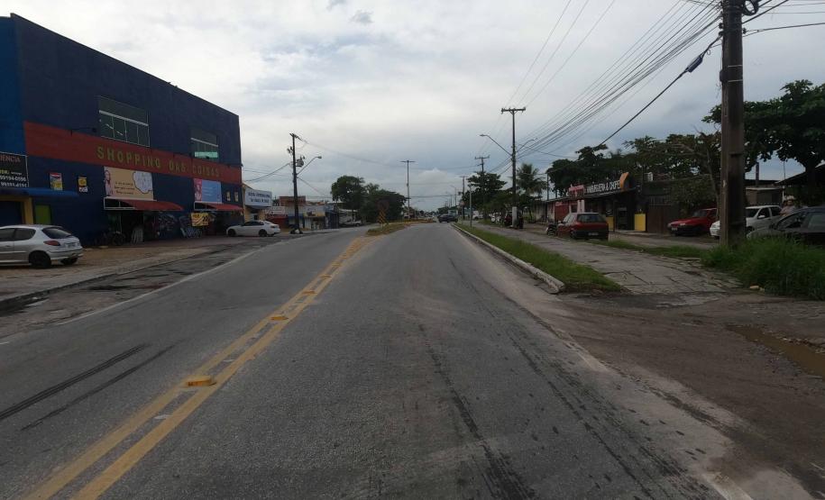 PR-412 Matinhos a Praia de Leste, trecho que será duplicado