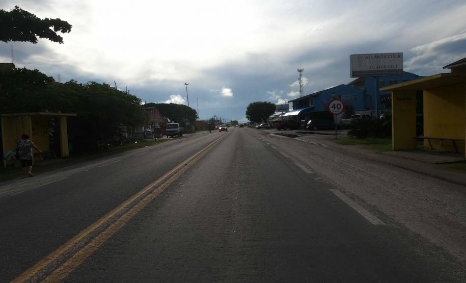 PR-412 Matinhos a Praia de Leste, trecho que será duplicado