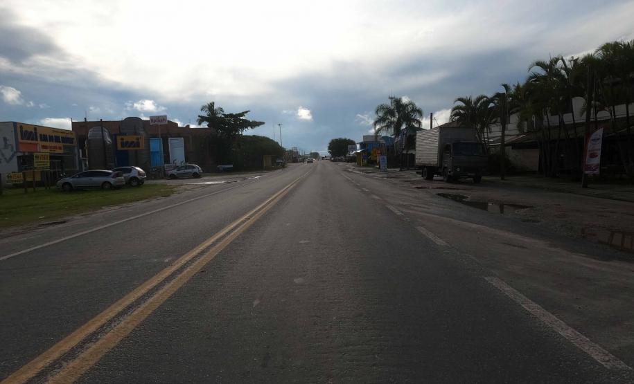 PR-412 Matinhos a Praia de Leste, trecho que será duplicado