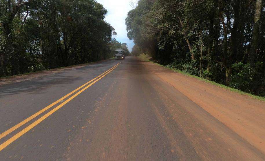 PR-460 entre Nova Tebas e Pitanga