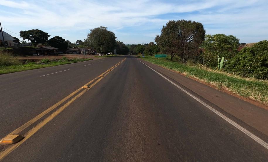 PRC-487 entre Nova Tebas e Pitanga