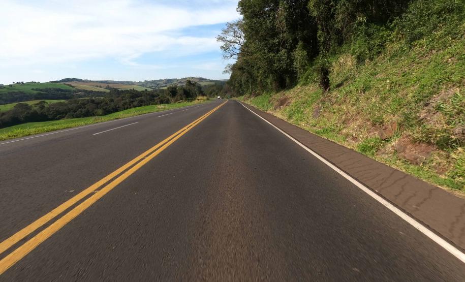 PRC-487 entre Pitanga e Nova Tebas