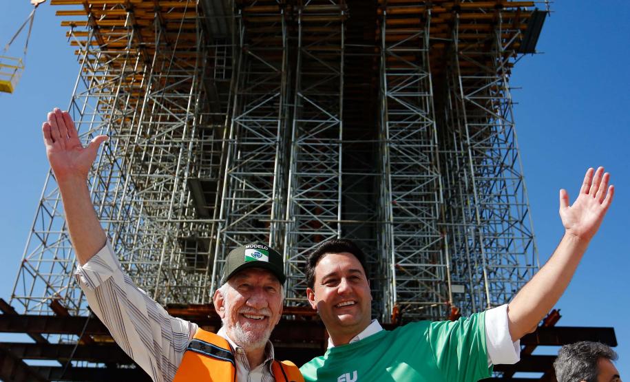 Evento dos 50% da Ponte de Guaratuba