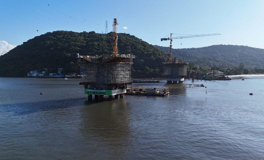 Evento dos 50% da Ponte de Guaratuba