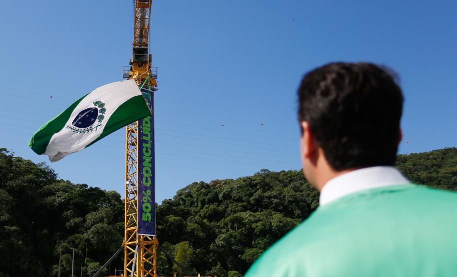 Evento dos 50% da Ponte de Guaratuba