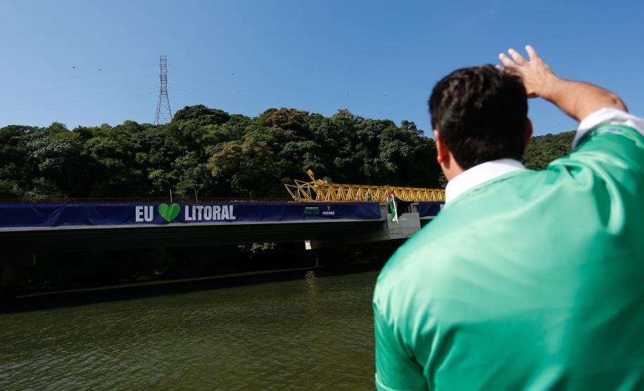 Evento dos 50% da Ponte de Guaratuba