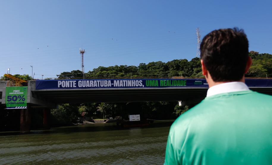 Evento dos 50% da Ponte de Guaratuba