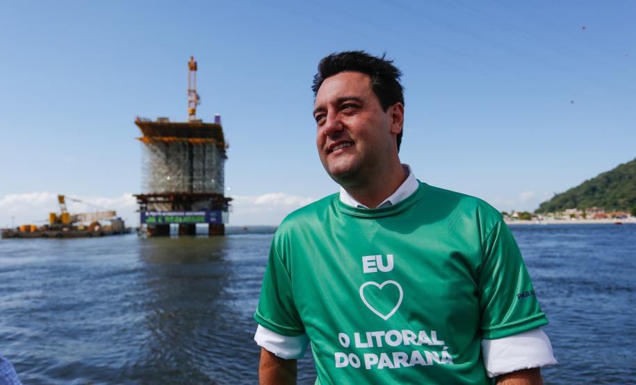 Evento dos 50% da Ponte de Guaratuba