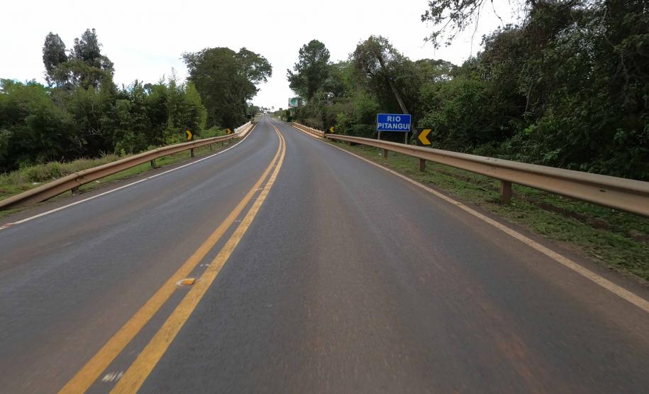 PR-151 no perimetro urbano de Ponta Grossa