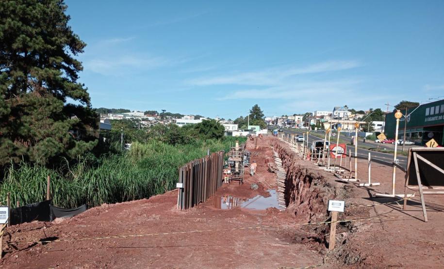 PR-160 nova trincheira em Telêmaco Borba