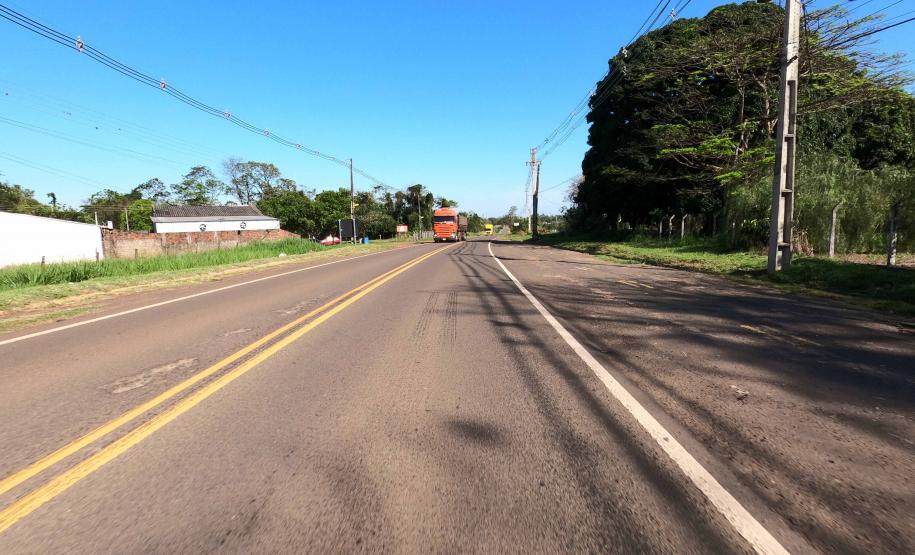PR-218 entre Paranavaí e Amaporã