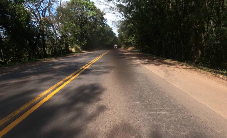 PR-460 entre Nova Tebas e Pitanga