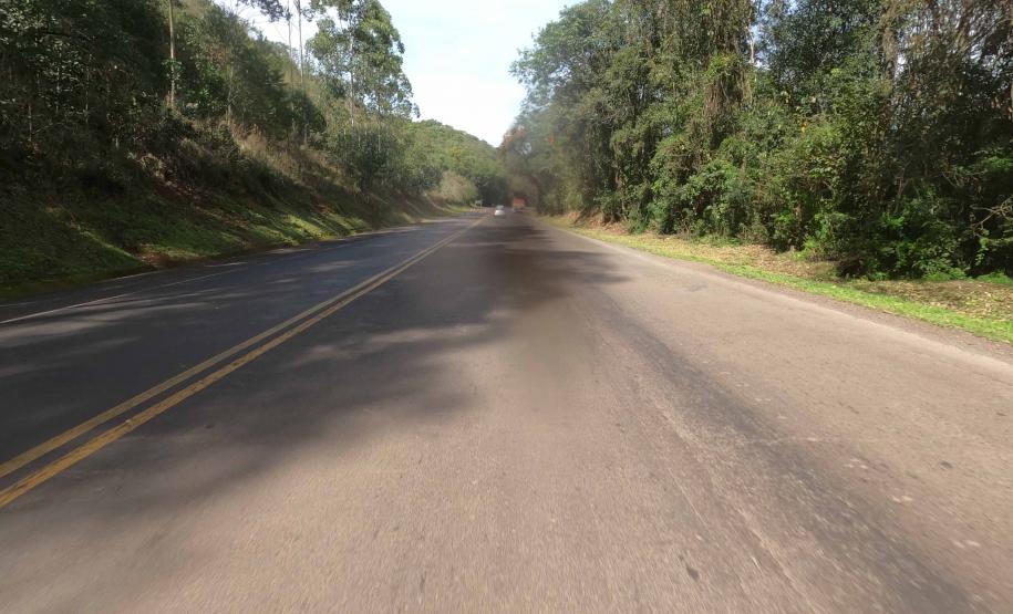 PR-460 entre Nova Tebas e Pitanga