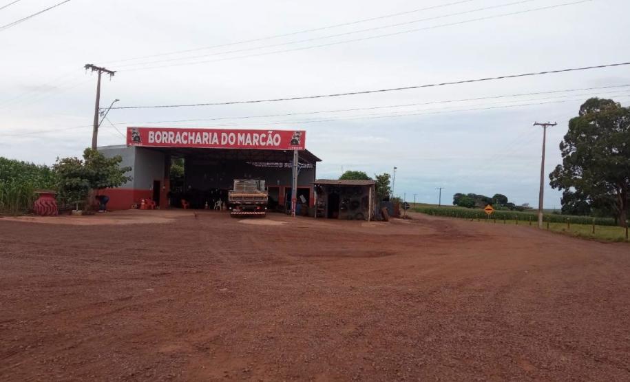 PR-575 entre Palmitópolis e Jotaesse