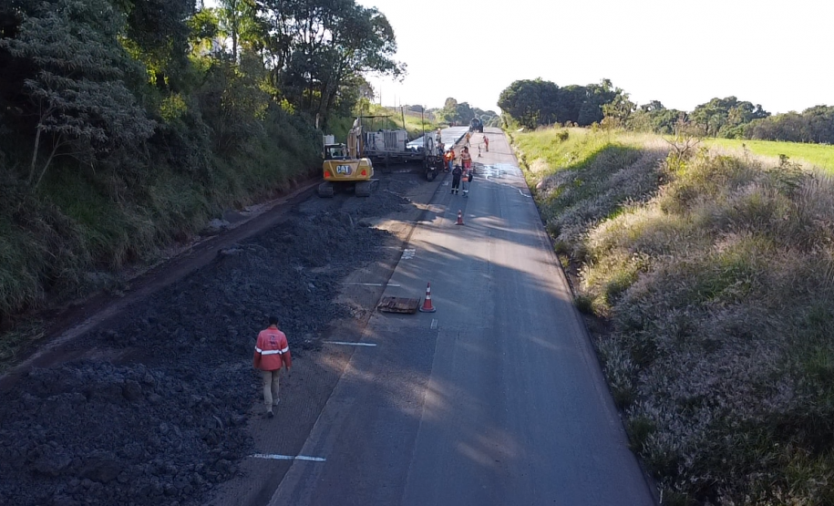 PRC-280 entre Pato Branco e Mariópolis - serviços de restauração em concreto