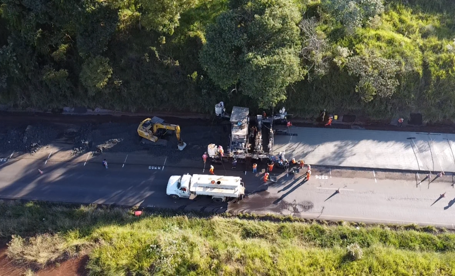 PRC-280 entre Pato Branco e Mariópolis - serviços de restauração em concreto