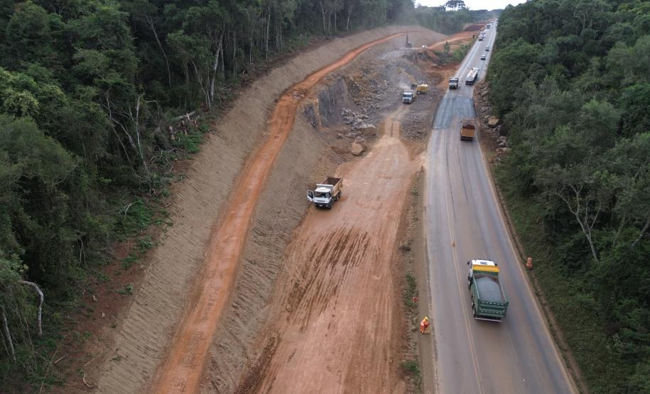 PRC-466 duplicação entre Guarapuava e Palmeirinha