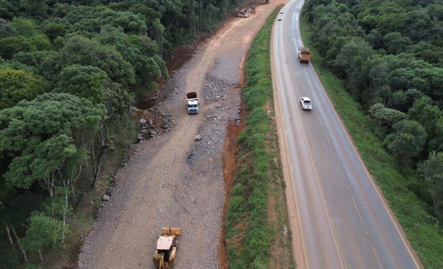 PRC-466 duplicação entre Guarapuava e Palmeirinha
