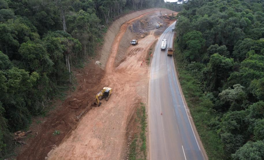PRC-466 duplicação entre Guarapuava e Palmeirinha