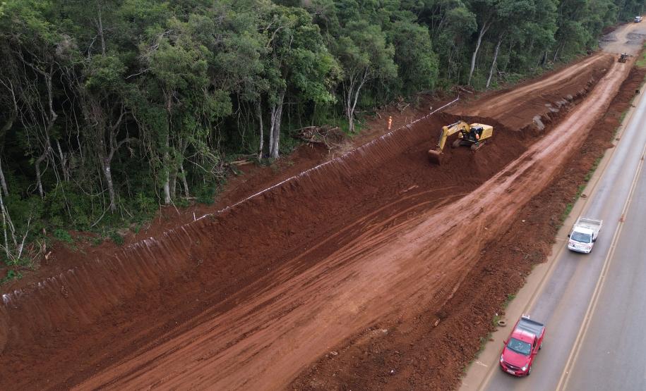 PRC-466 obras de duplicação entre Guarapuava e Palmeirinha