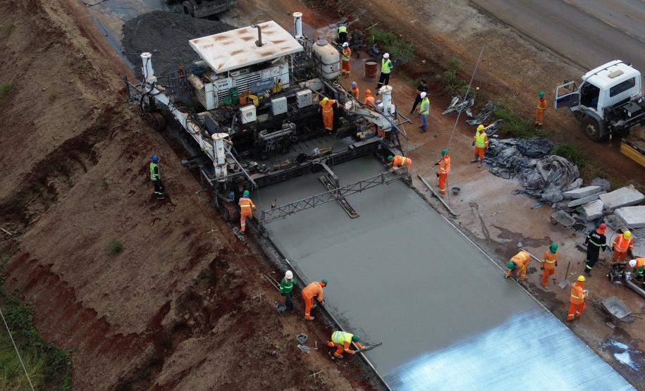 PRC-466 obras de duplicação entre Guarapuava e Palmeirinha