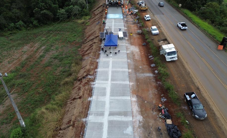 PRC-466 obras de duplicação entre Guarapuava e Palmeirinha