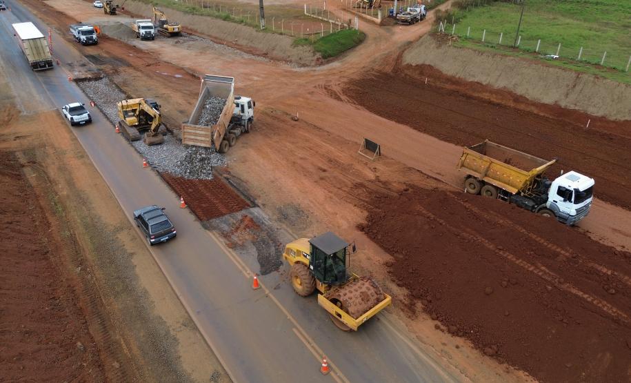 PRC-466 obras de duplicação entre Guarapuava e Palmeirinha